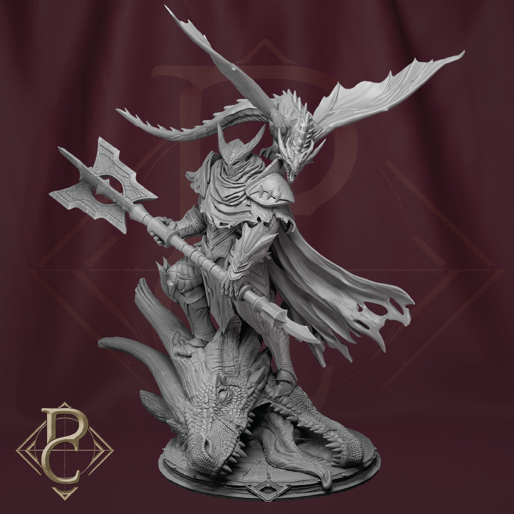 Lord Venator | Dragon Slayer Miniature | 3D Resin Print