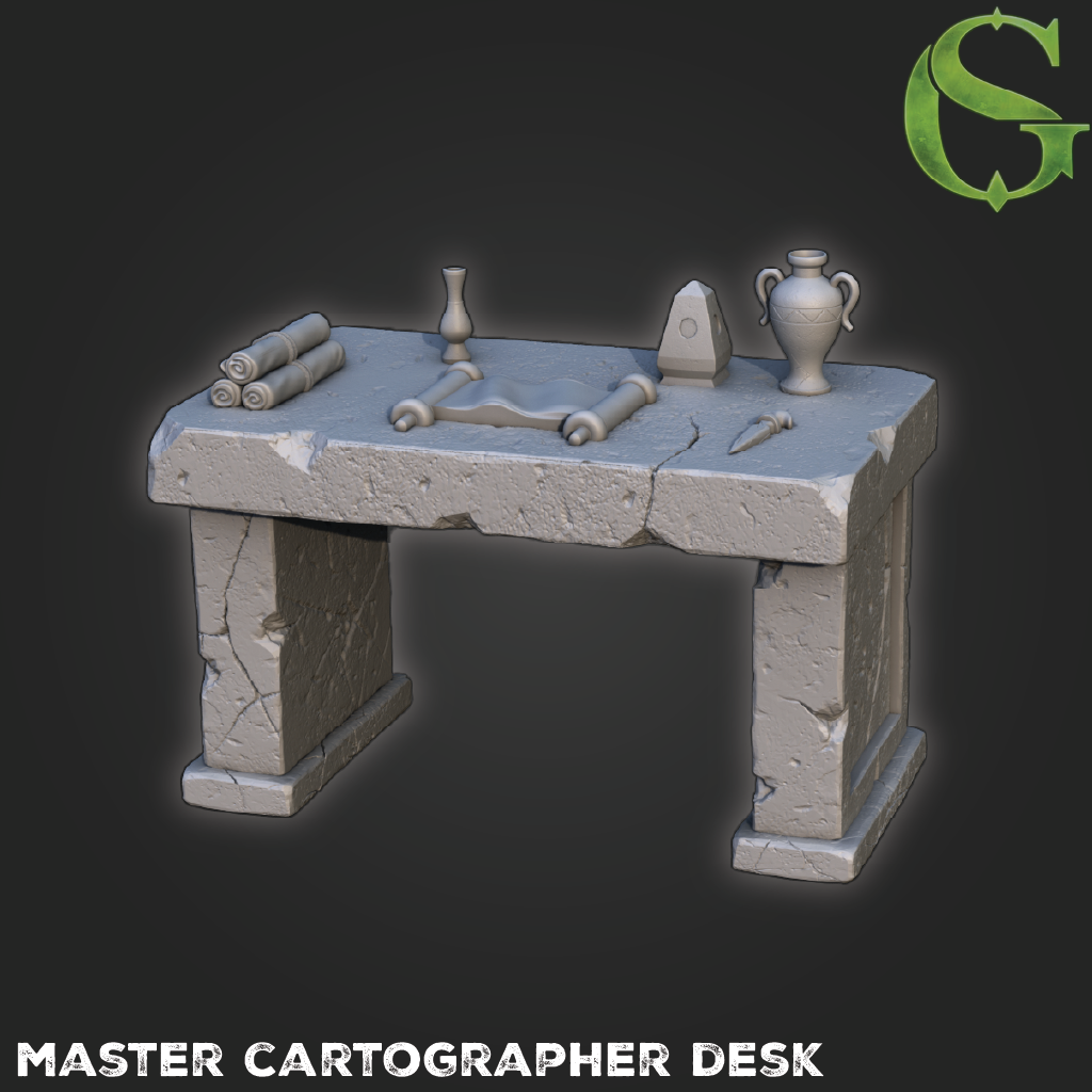 Fantasy Building Scatter | Scenery Decorations | 3D Resin Print
