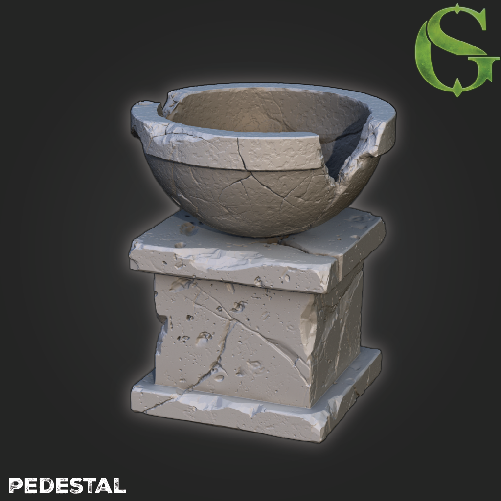 Fantasy Building Scatter | Scenery Decorations | 3D Resin Print