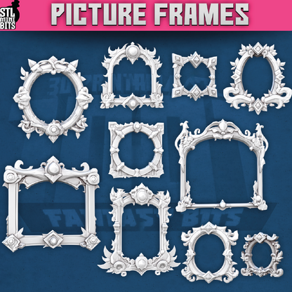 Picture Frames | Scatter Terrain | 3D Resin Print