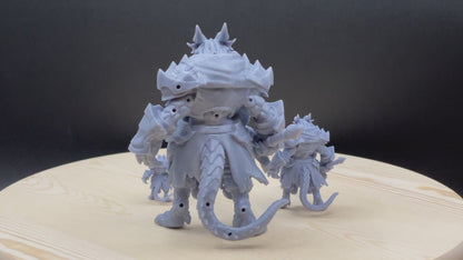 Dragonborn Paladin | 3D Resin Print