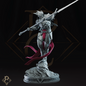 Radian, Ascended | Angelic Warrior Miniature | 3D Resin Print