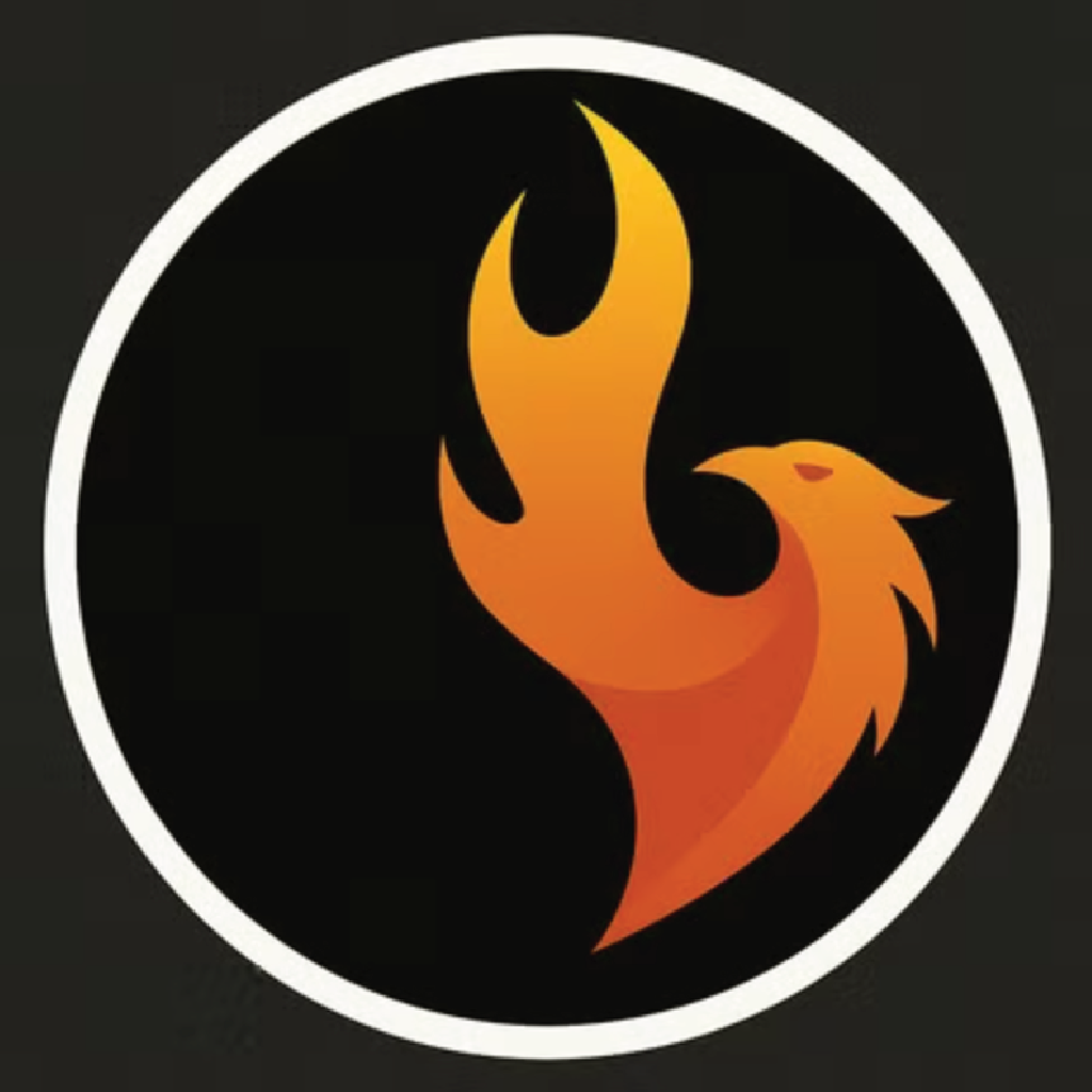 Firebird logo for Ravi Sampath design studio