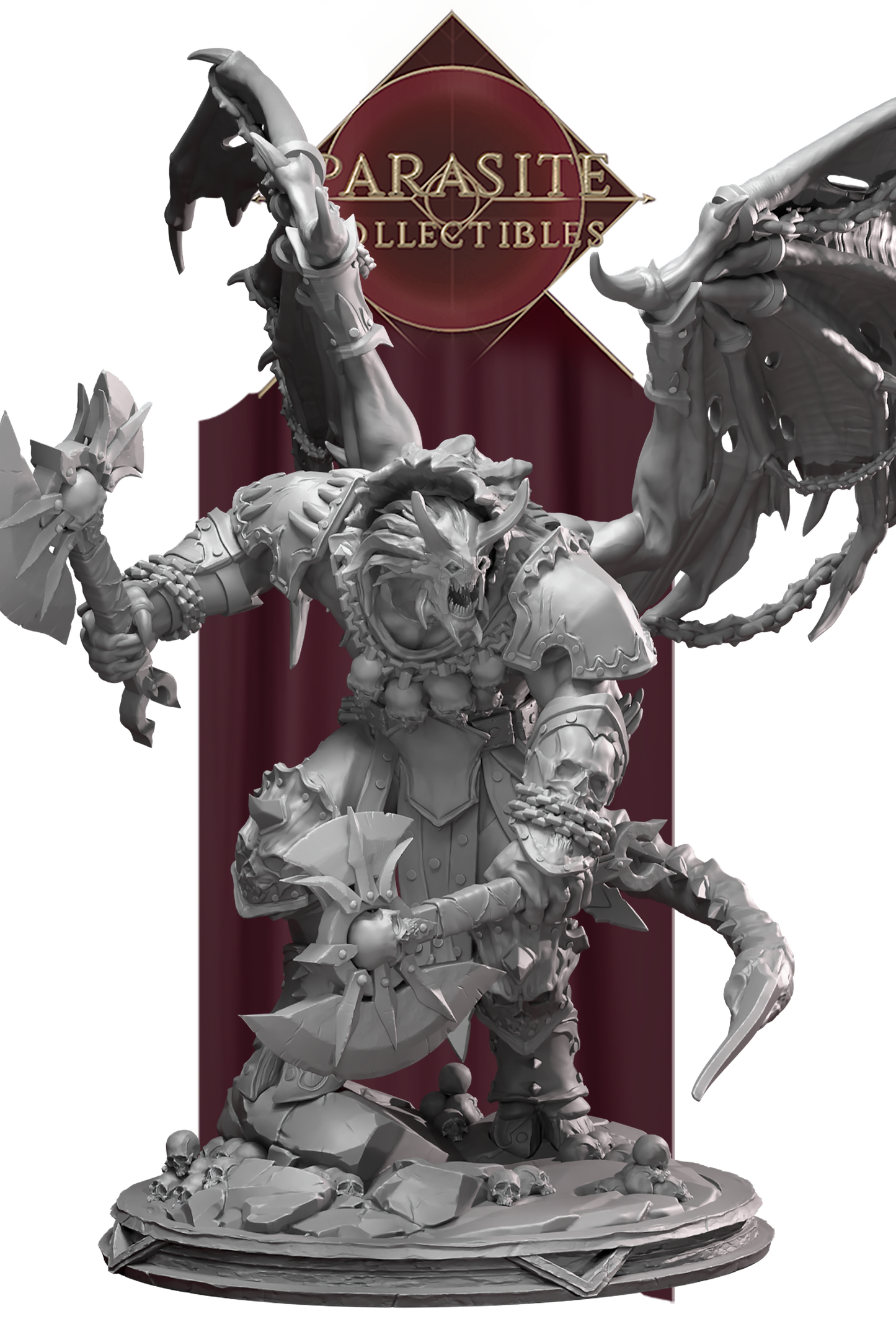 Rarnor, the Blood Prince | Demon Miniature | 3D Resin Print