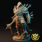 Braindead Bulwark | Undead Paladin Miniature | 3D Resin Print