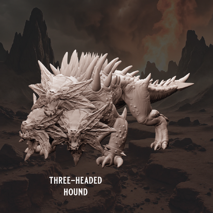 Blood Hounds | Beast Miniature | 3D Resin Print