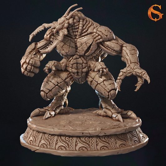 Buffer Hulk | Subterranean Miniature | 3D Resin Print