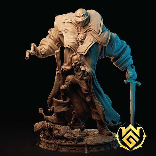 Gaban of the Coat | Trenchcoat Miniature | 3D Resin Print