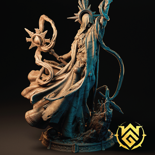 Ket'thurac Kret | Blood Mage Miniature | 3D Resin Print