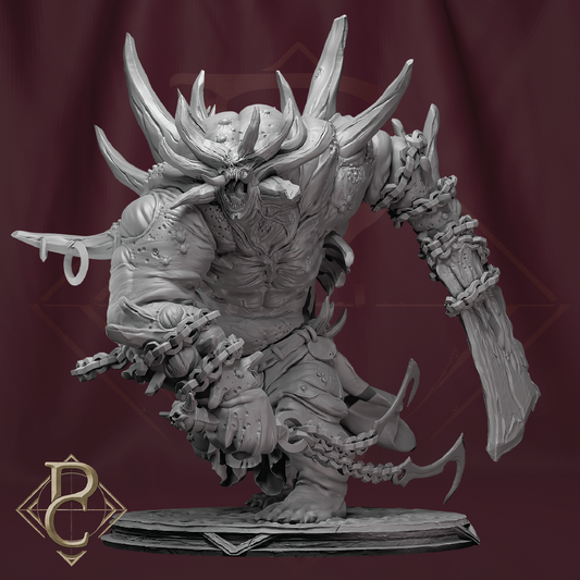 Avatar of Necrosis | Demon Miniature | 3D Resin Print