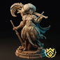 Adalinda, Blade Queen | Swordmaster Miniature | 3D Resin Print