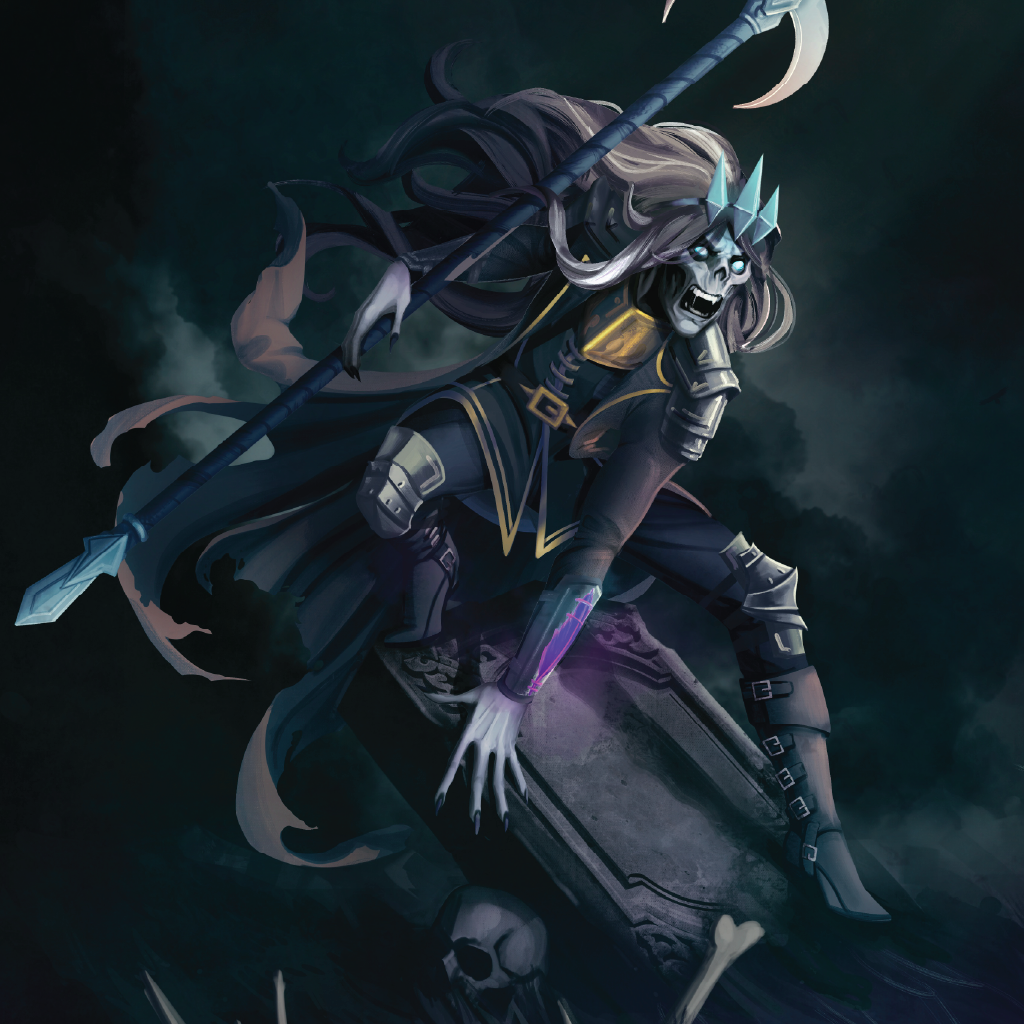 Hyde Blackwood | Lich Miniature | 3D Resin Print