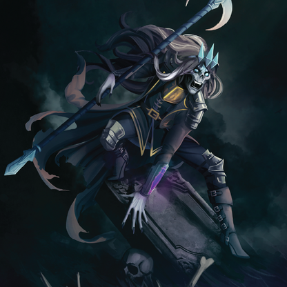 Hyde Blackwood | Lich Miniature | 3D Resin Print