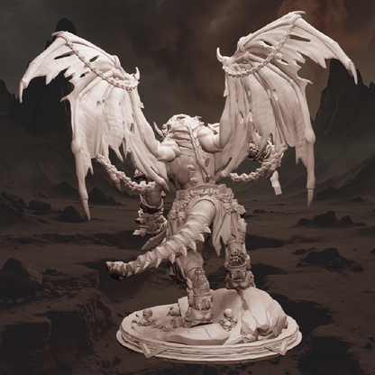 Rarnor, the Blood Prince | Demon Miniature | 3D Resin Print