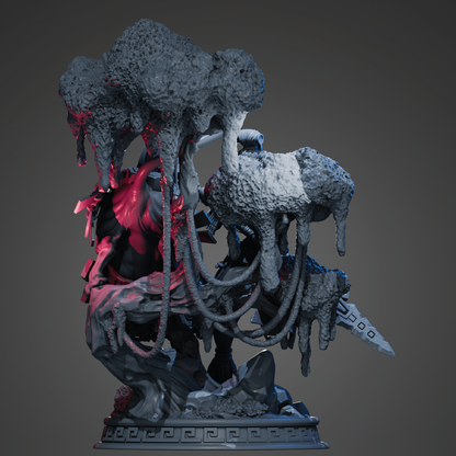 Moon Goddess Awilix | Mayan Miniature | 3D Resin Print