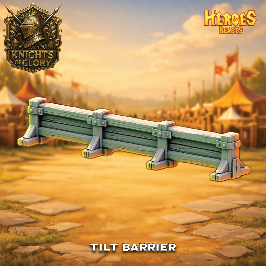 Tournament Scenery | Medieval Scatter Terrain | 3D Resin Print