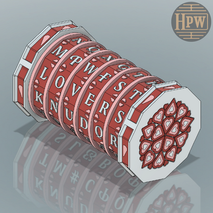 Valentines Lockbox | Puzzle Box | 3D Filament Print