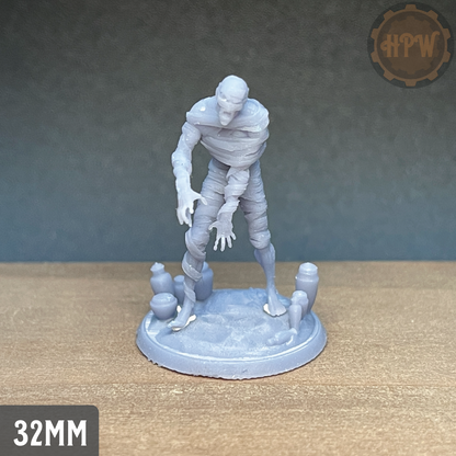 Mummy | Undead Miniature | 3D Resin Print