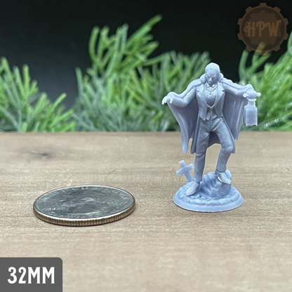 Dracula | Vampire Miniature | 3D Resin Print