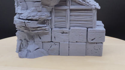 Lighthouse | Beacon Tower | Miniature Gaming Terrain Kit | GameScape3D | Sea Stack Cove