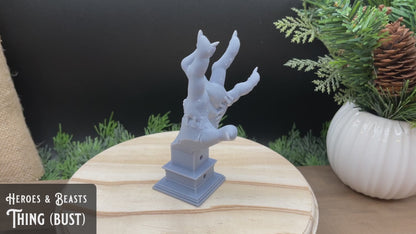 Thing Bust | Severed Hand Statue | 3D Resin Print