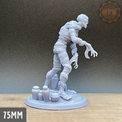 Mummy | Undead Miniature | 3D Resin Print