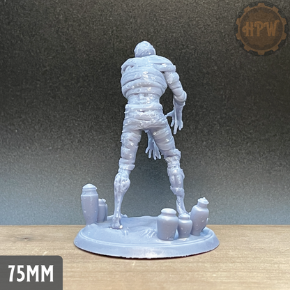 Mummy | Undead Miniature | 3D Resin Print