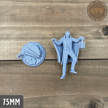 Dracula | Vampire Miniature | 3D Resin Print