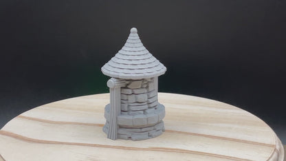 Well | Village Reservoir | Miniature Gaming Terrain Kit | 3DP4U | Medieval Town Set 1