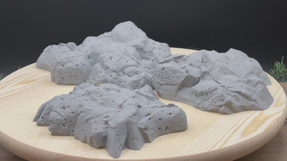 Baltic Rocks | Stone Outcroppings | Miniature Gaming Terrain | GameScape3D | Sea Stack Cove