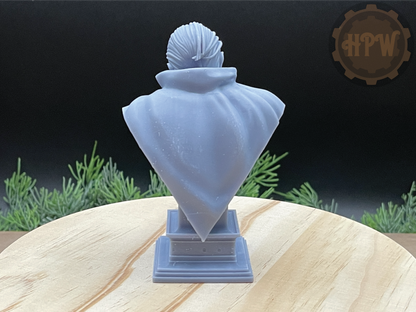 Dracula Bust | Vampire Statue | 3D Resin Print