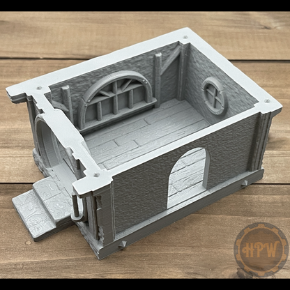 Founder's Cottage | Mountainside Cabin | Miniature Gaming Terrain Kit | Phoenix Foundry