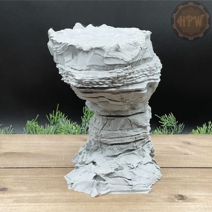 Sea Stack | Rocky Plateau | Miniature Gaming Terrain Kit | GameScape3D | Sea Stack Cove