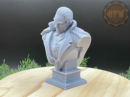 Dracula Bust | Vampire Statue | 3D Resin Print