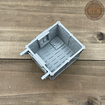 Broken Bridge | Guard Post | Miniature Gaming Terrain Kit | 3DP4U | Medieval Town Set 2