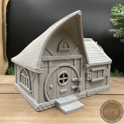 Founder's Cottage | Mountainside Cabin | Miniature Gaming Terrain Kit | Phoenix Foundry