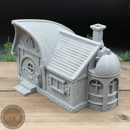 Founder's Cottage | Mountainside Cabin | Miniature Gaming Terrain Kit | Phoenix Foundry