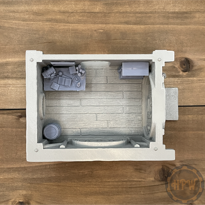 Founder's Cottage Furnishings | Tabletop Decorations | Miniature Gaming Scatter Terrain | Phoenix Foundry
