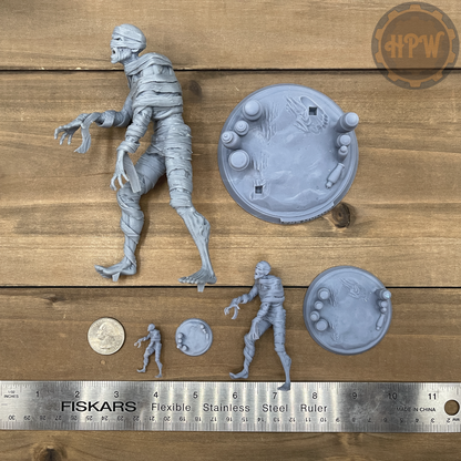 Mummy | Undead Miniature | 3D Resin Print