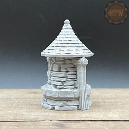 Well | Village Reservoir | Miniature Gaming Terrain Kit | 3DP4U | Medieval Town Set 1