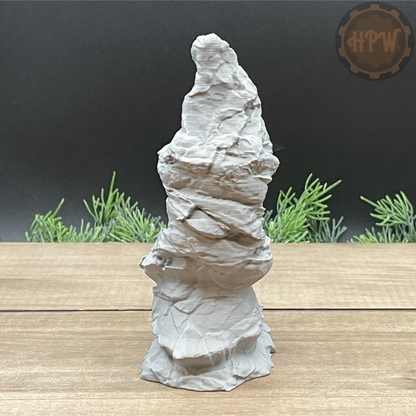 Fire Rock | Wilderness Pinnacle | Miniature Gaming Terrain | GameScape3D | Sea Stack Cove