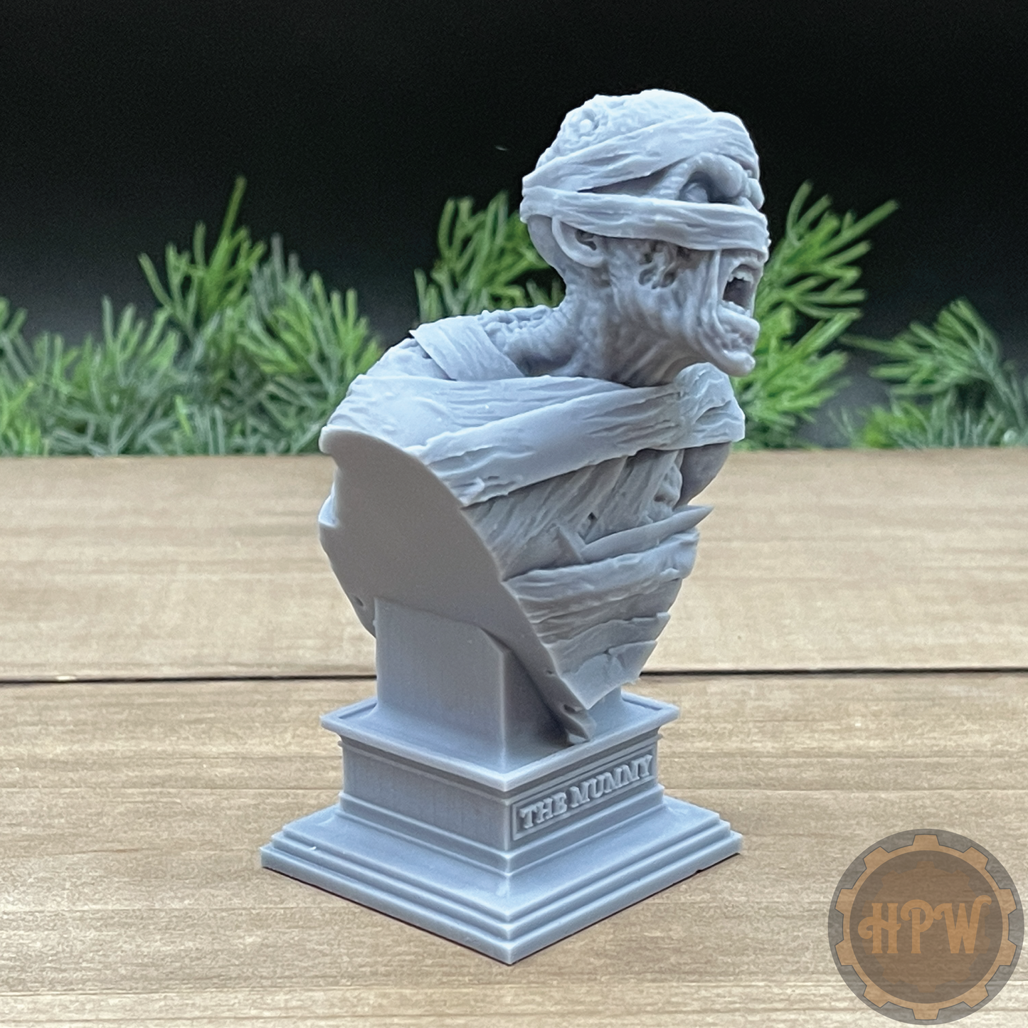 Mummy Bust | Undead Statue | Heroes & Beasts | Classic Movie Monsters