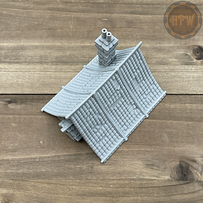 Broken Bridge | Guard Post | Miniature Gaming Terrain Kit | 3DP4U | Medieval Town Set 2