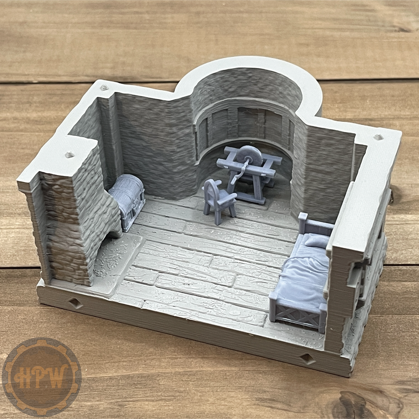 Founder's Cottage Furnishings | Tabletop Decorations | Miniature Gaming Scatter Terrain | Phoenix Foundry