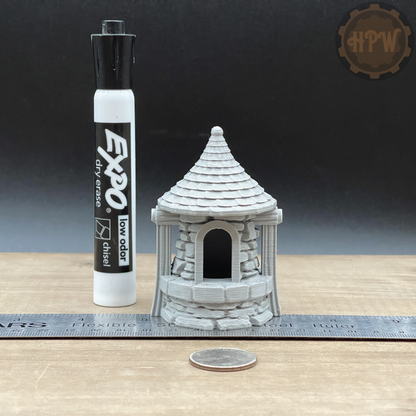 Well | Village Reservoir | Miniature Gaming Terrain Kit | 3DP4U | Medieval Town Set 1