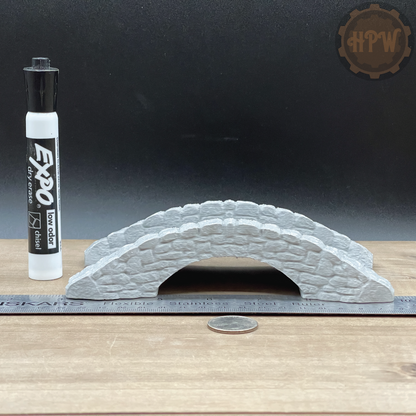 Stone Bridge | River Crossing | Miniature Gaming Terrain Kit | 3DP4U | Medieval Town Set 1