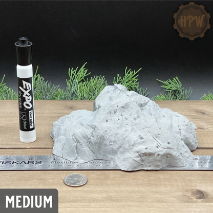 Baltic Rocks | Stone Outcroppings | Miniature Gaming Terrain | GameScape3D | Sea Stack Cove