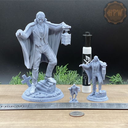 Dracula | Vampire Miniature | 3D Resin Print