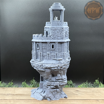 Lighthouse | Beacon Tower | Miniature Gaming Terrain Kit | GameScape3D | Sea Stack Cove