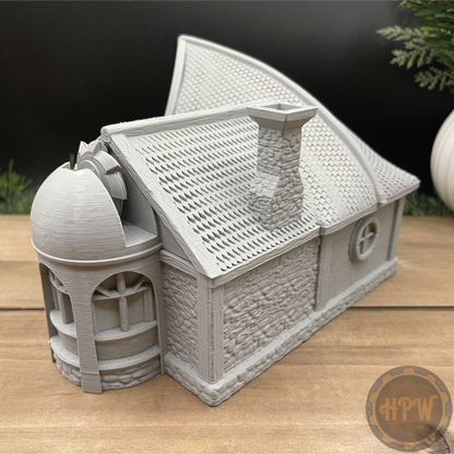 Founder's Cottage | Mountainside Cabin | Miniature Gaming Terrain Kit | Phoenix Foundry